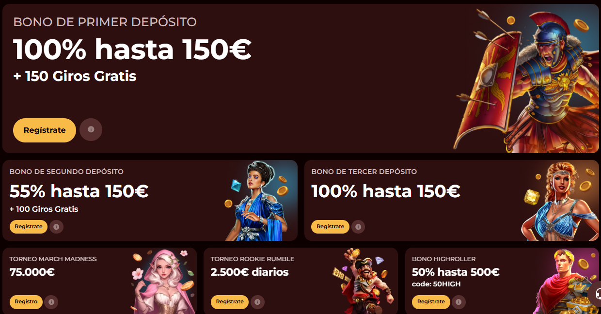 Promociones Roman Casino