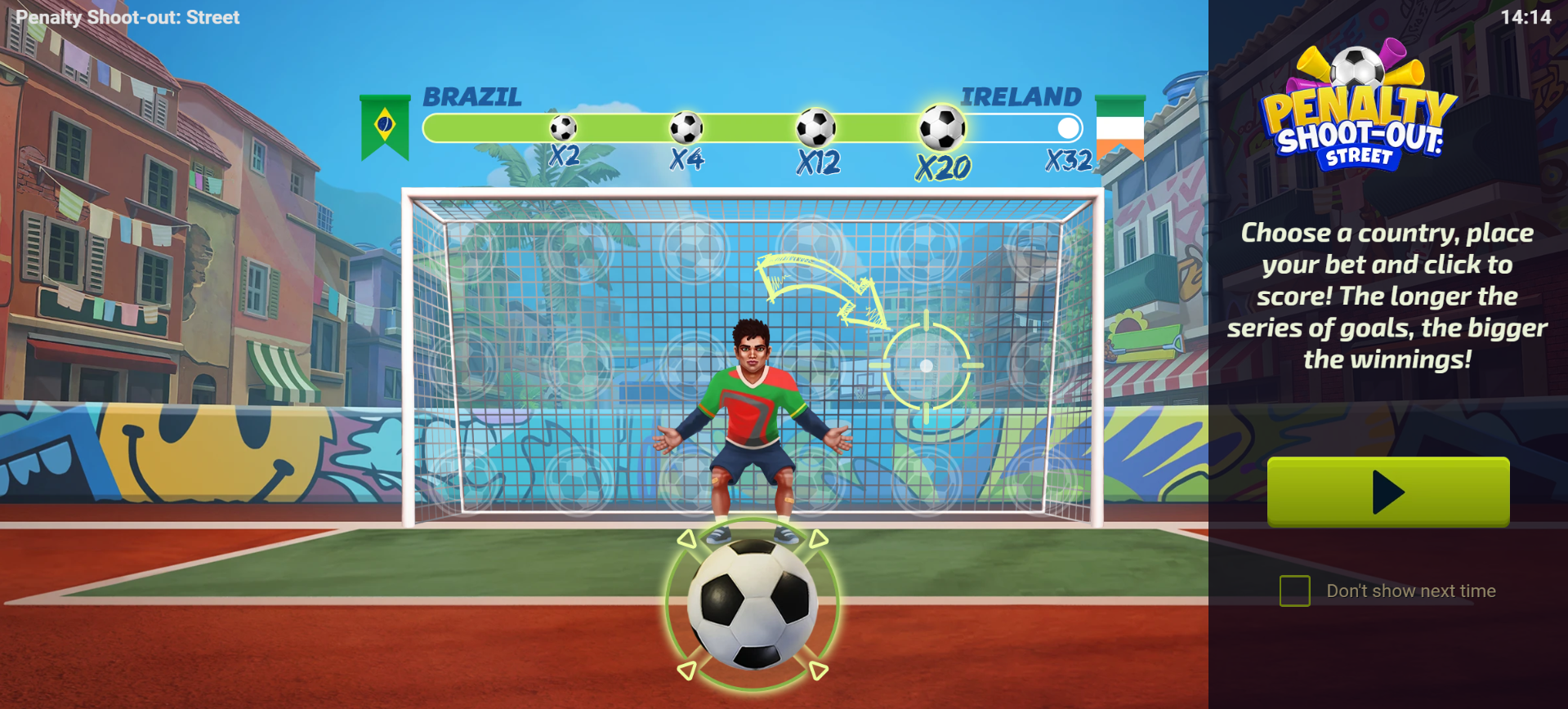 penalty shoot out demo penalty shoot out demo