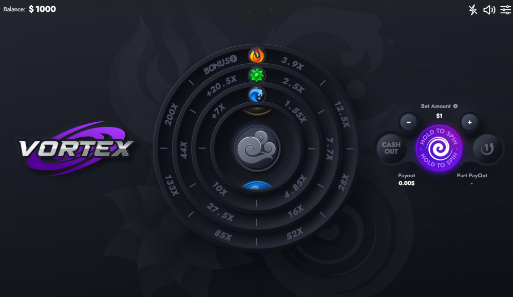 Vortex Casino Game Vortex Casino Game