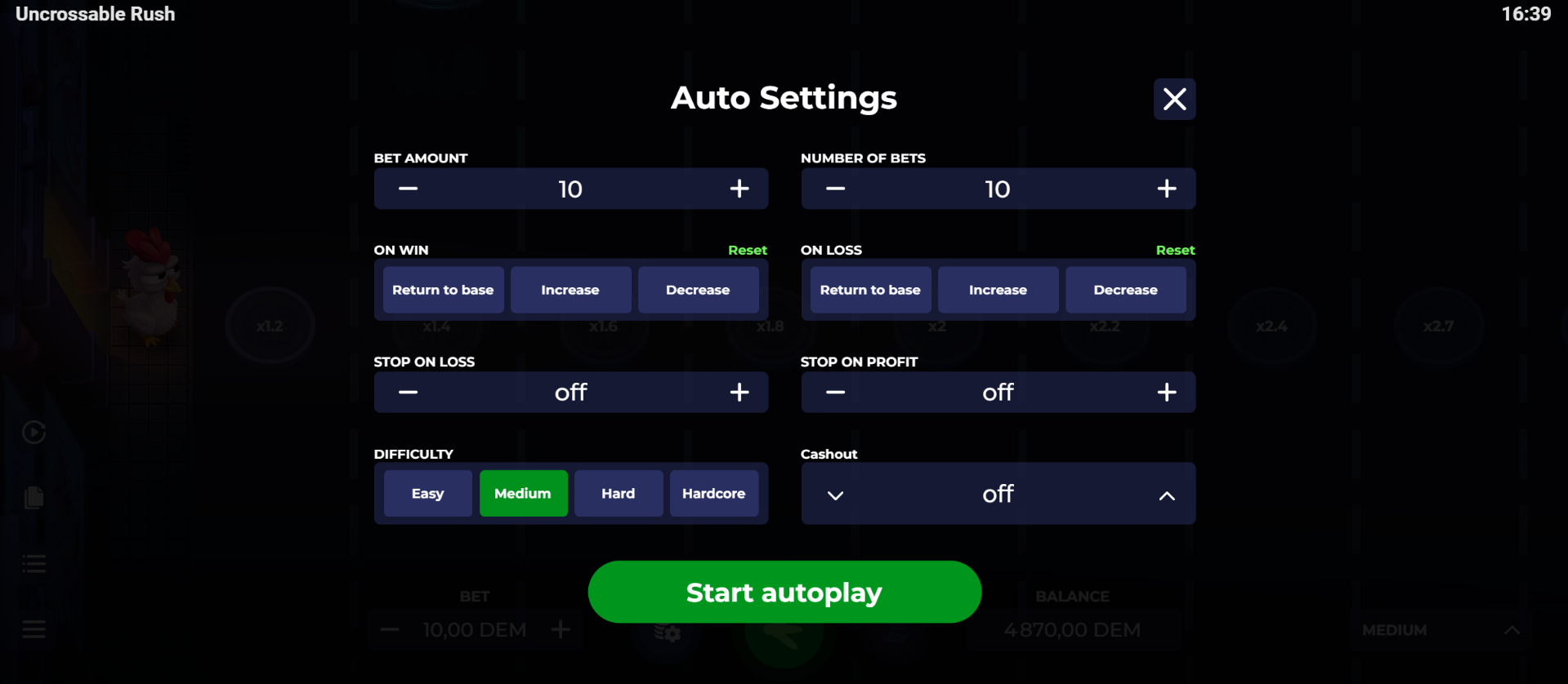 Uncrossable Rush autoplay Uncrossable Rush autoplay