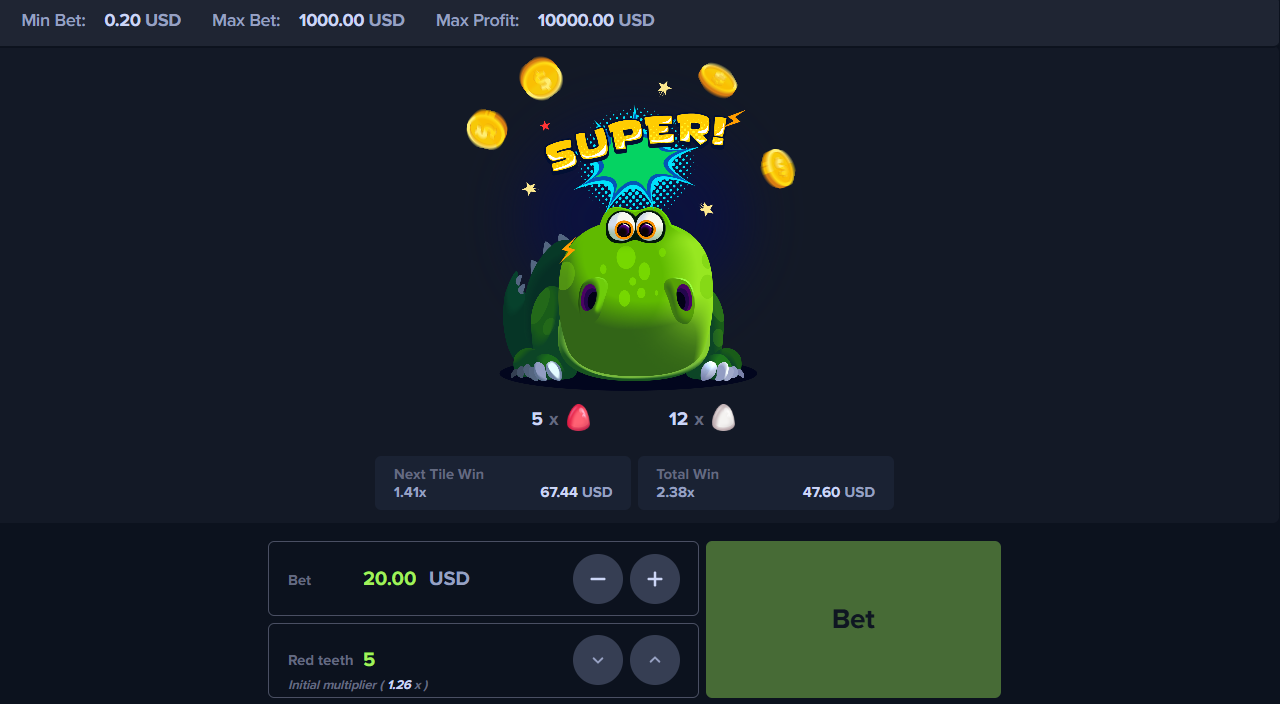 Croco Dino winnings Croco Dino winnings