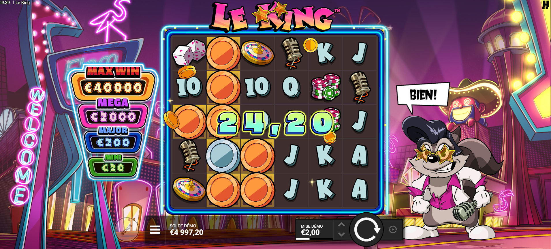Le King gain Le King gain