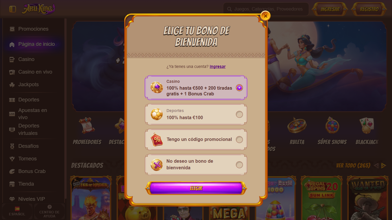 Registrate AbuKing casino Registrate AbuKing casino