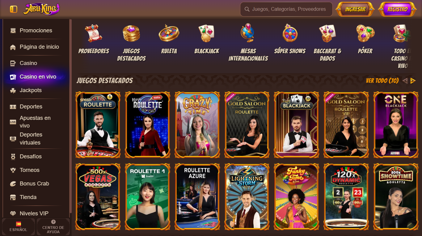 casino en vivo AbuKing Casino casino en vivo AbuKing Casino