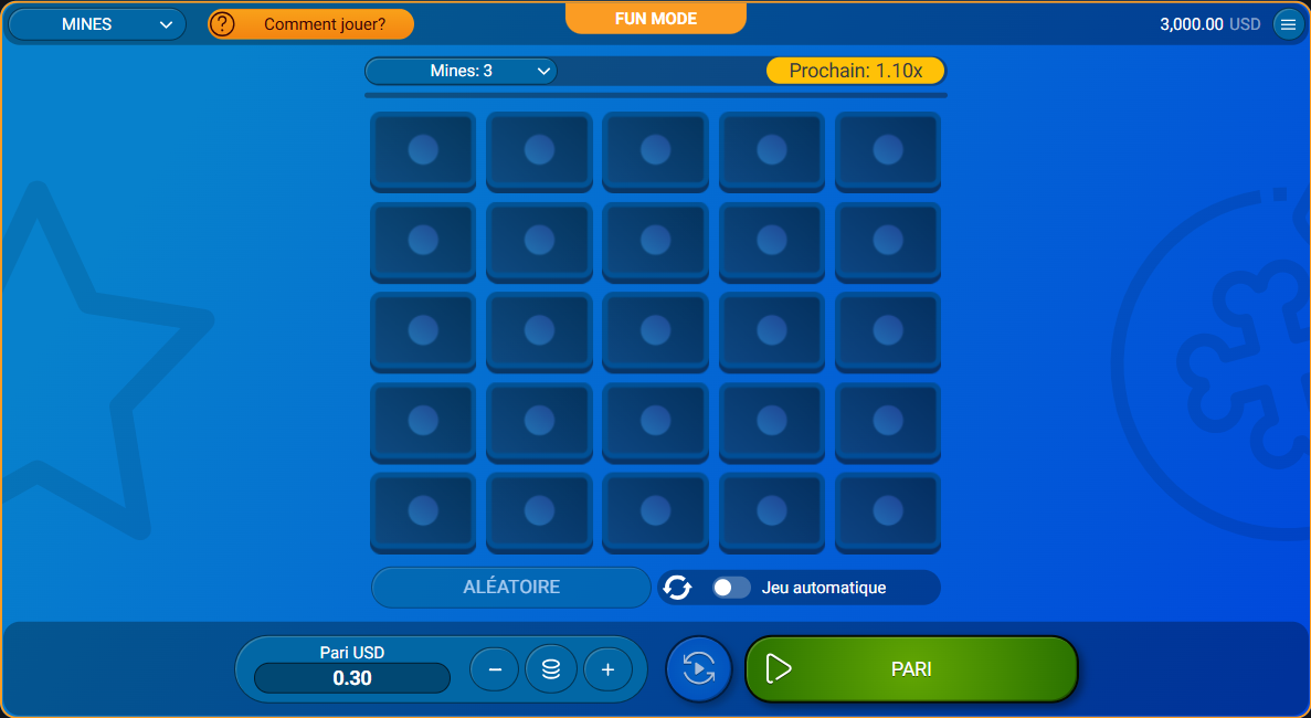 jeu mines spribe demo