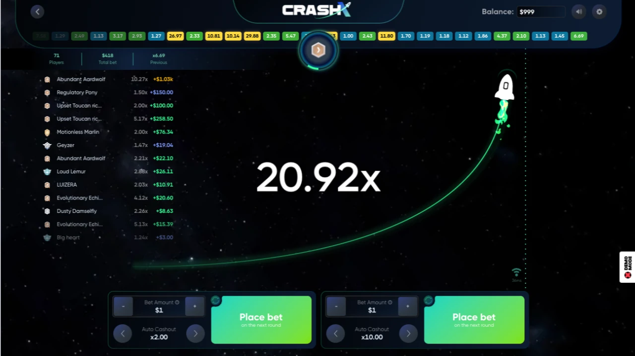 Crash X win Crash X win