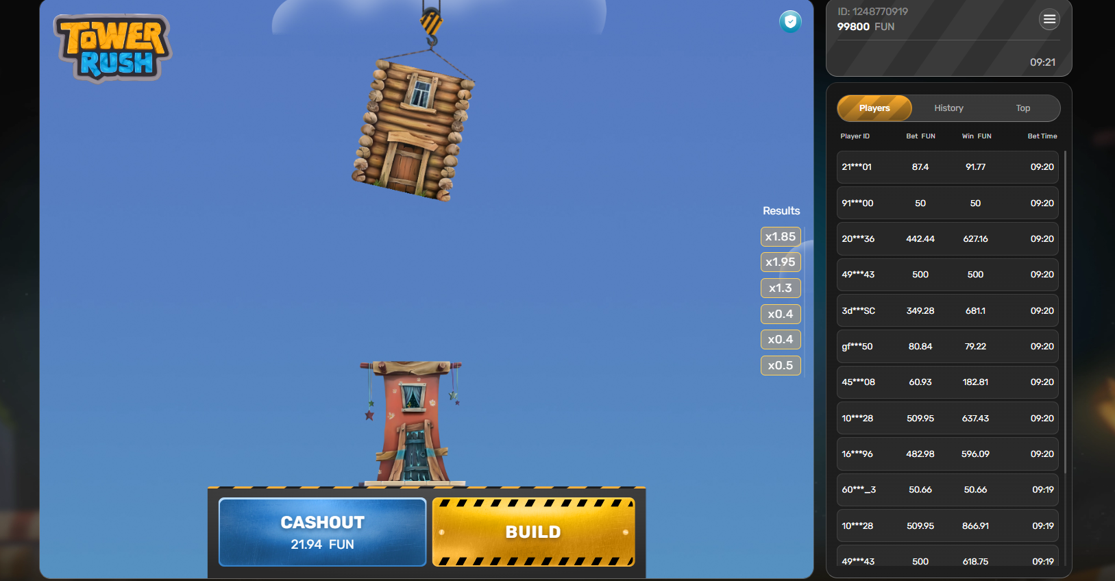 Tower Rush free demo Tower Rush free demo