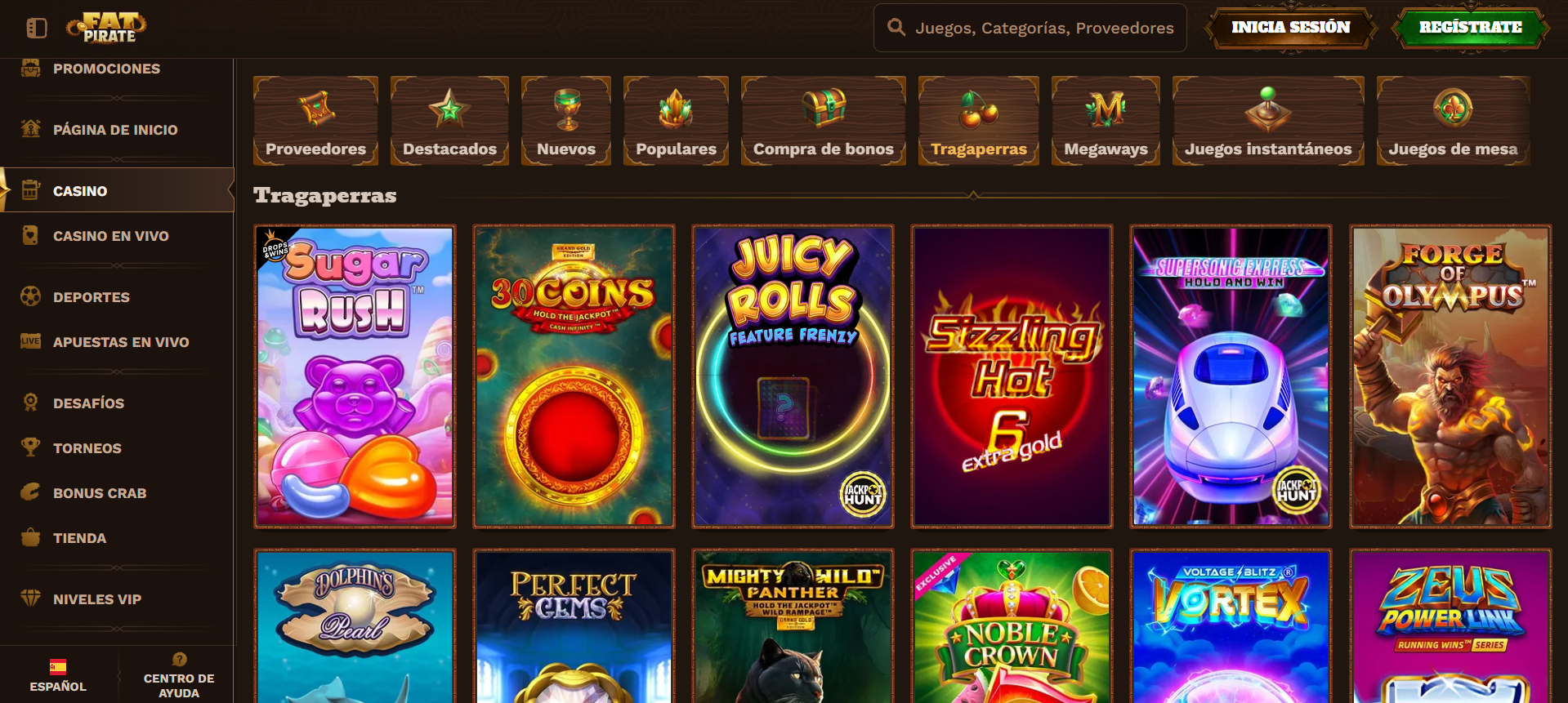 tragaperras FatPirate casino