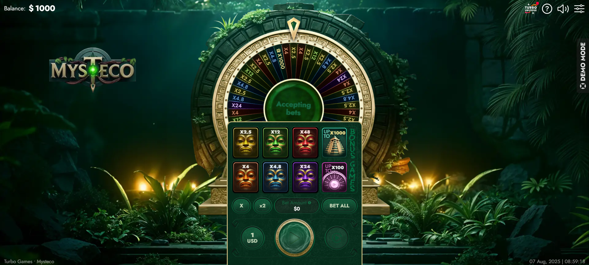 Mysteco mini hra Mysteco mini hra