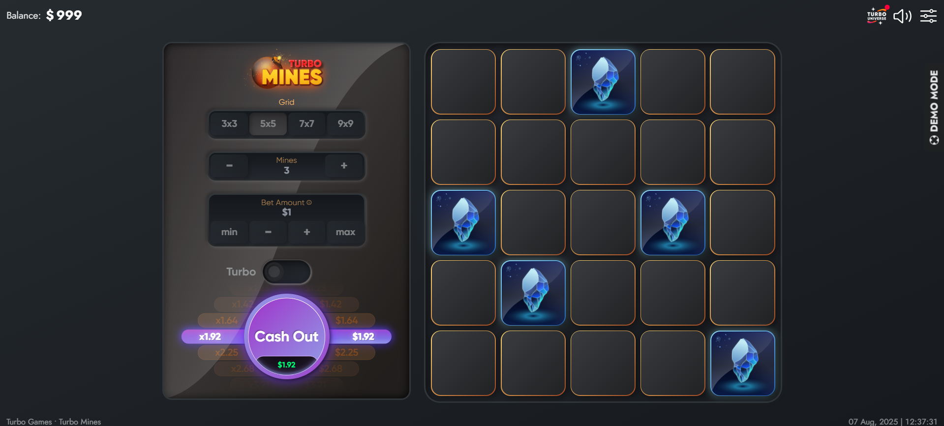 Turbo Mines demo Turbo Mines demo
