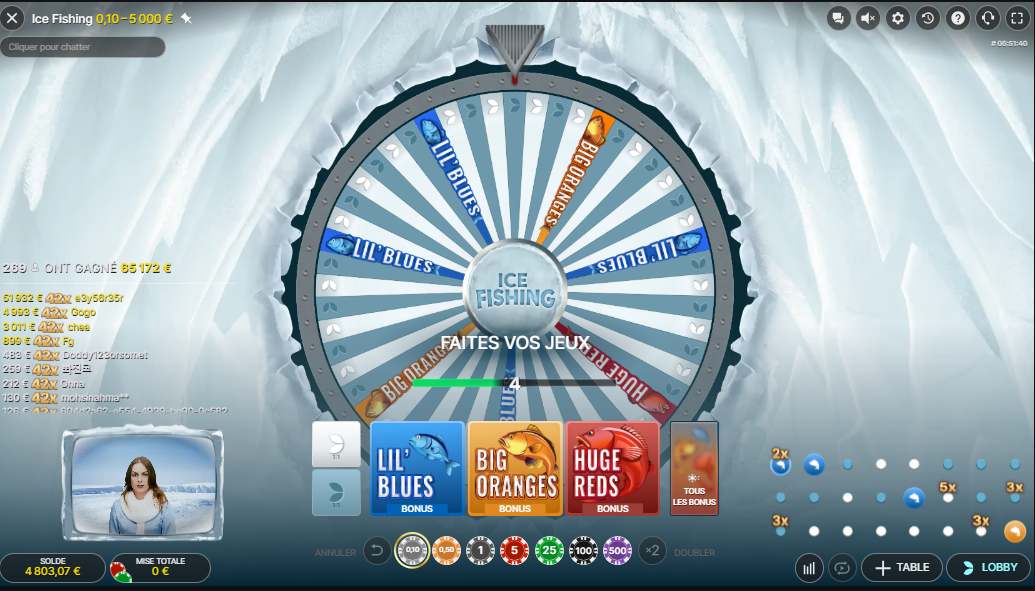 ice fishing live hra
