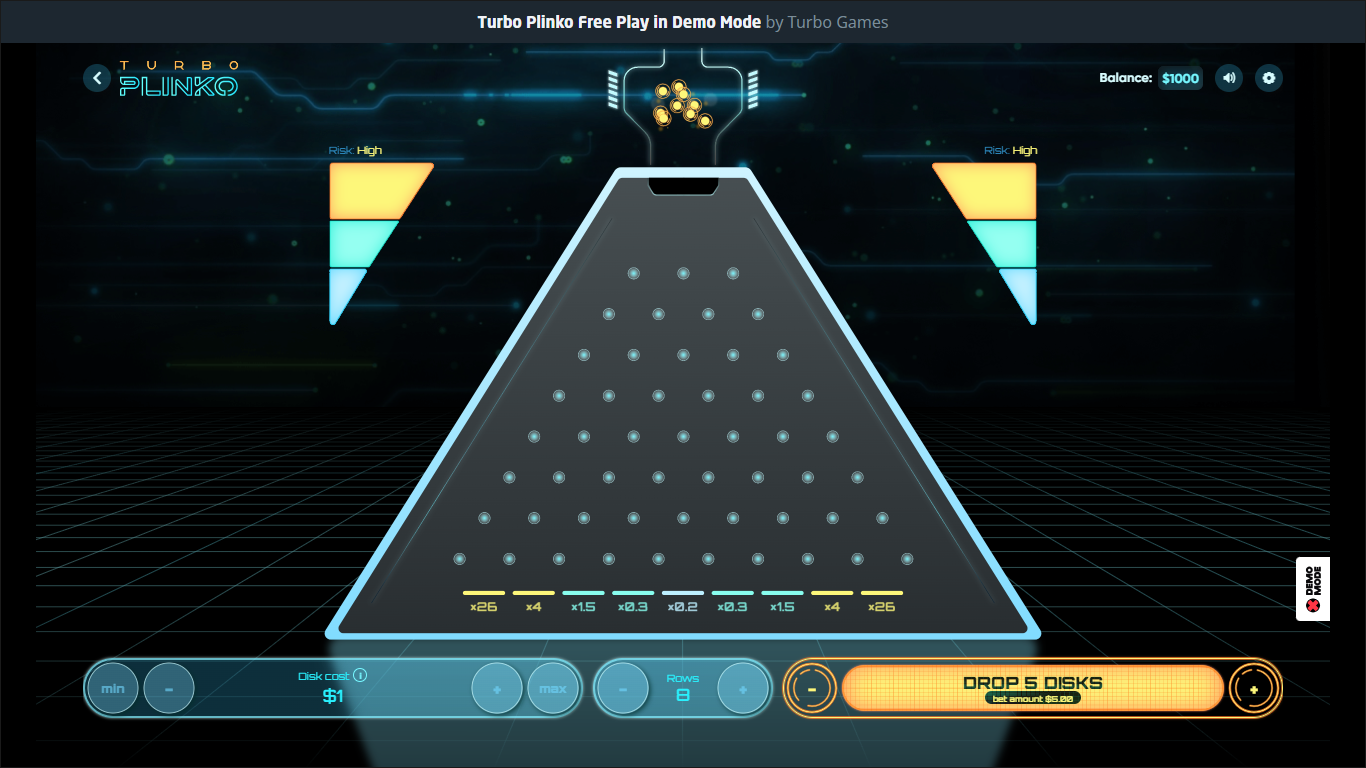 Turbo Plinko Demo