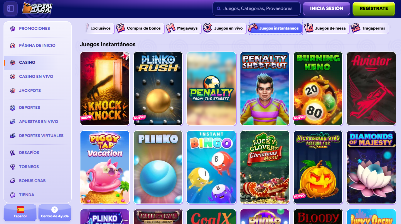 Mini Juegos SpinBara