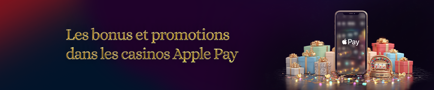 bonus et promotions casino en ligne apple pay