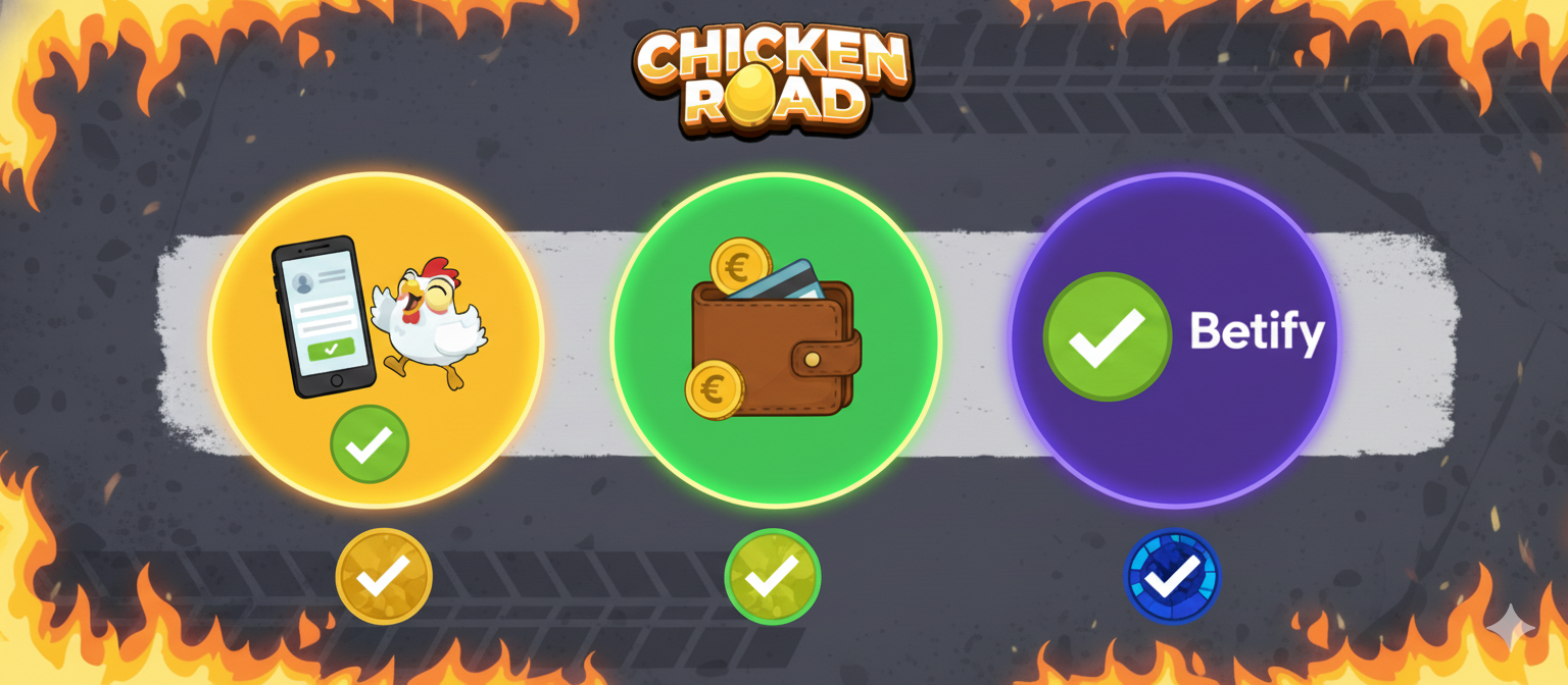 activer votre code promo pour jouer au Chicken Road
