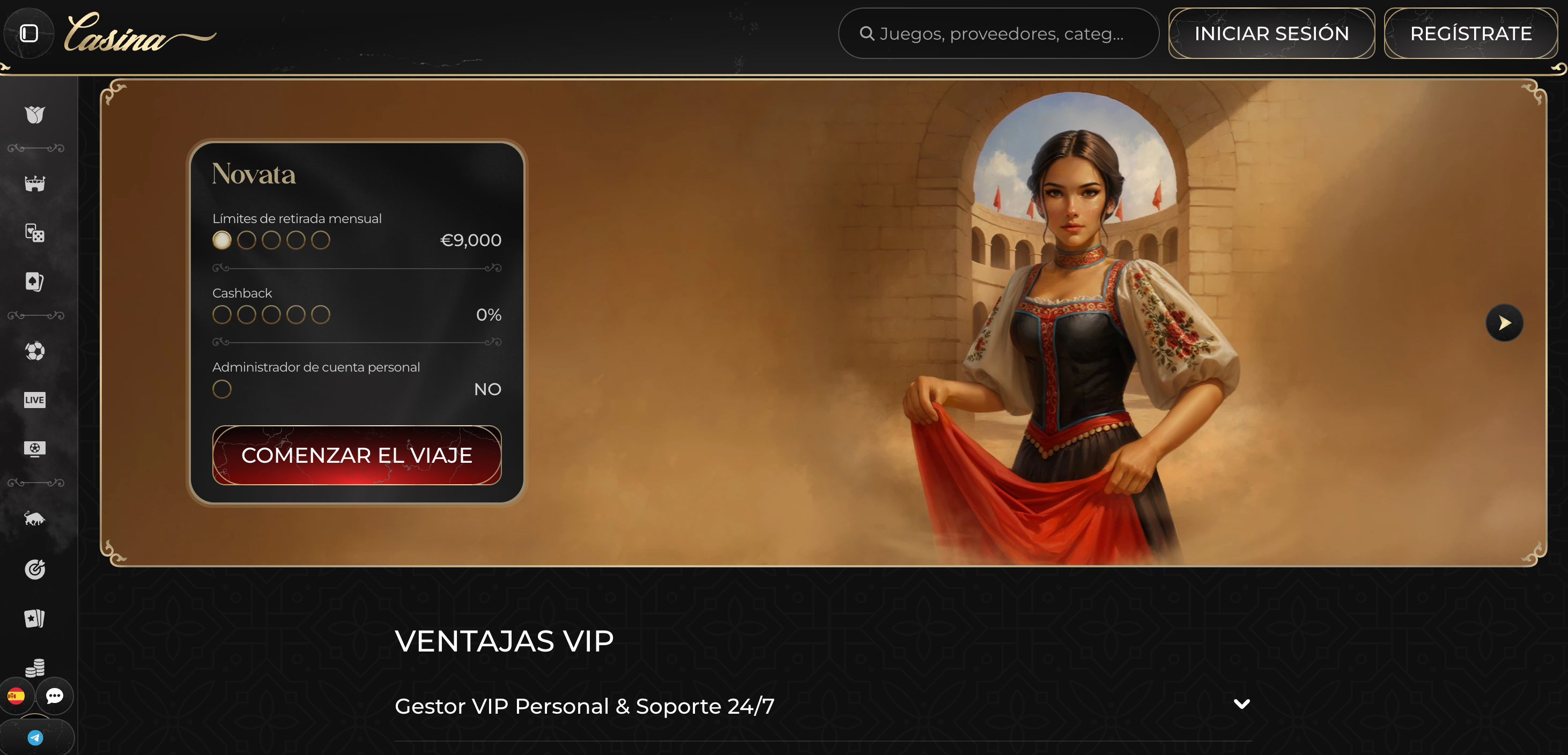 Casina programa VIP