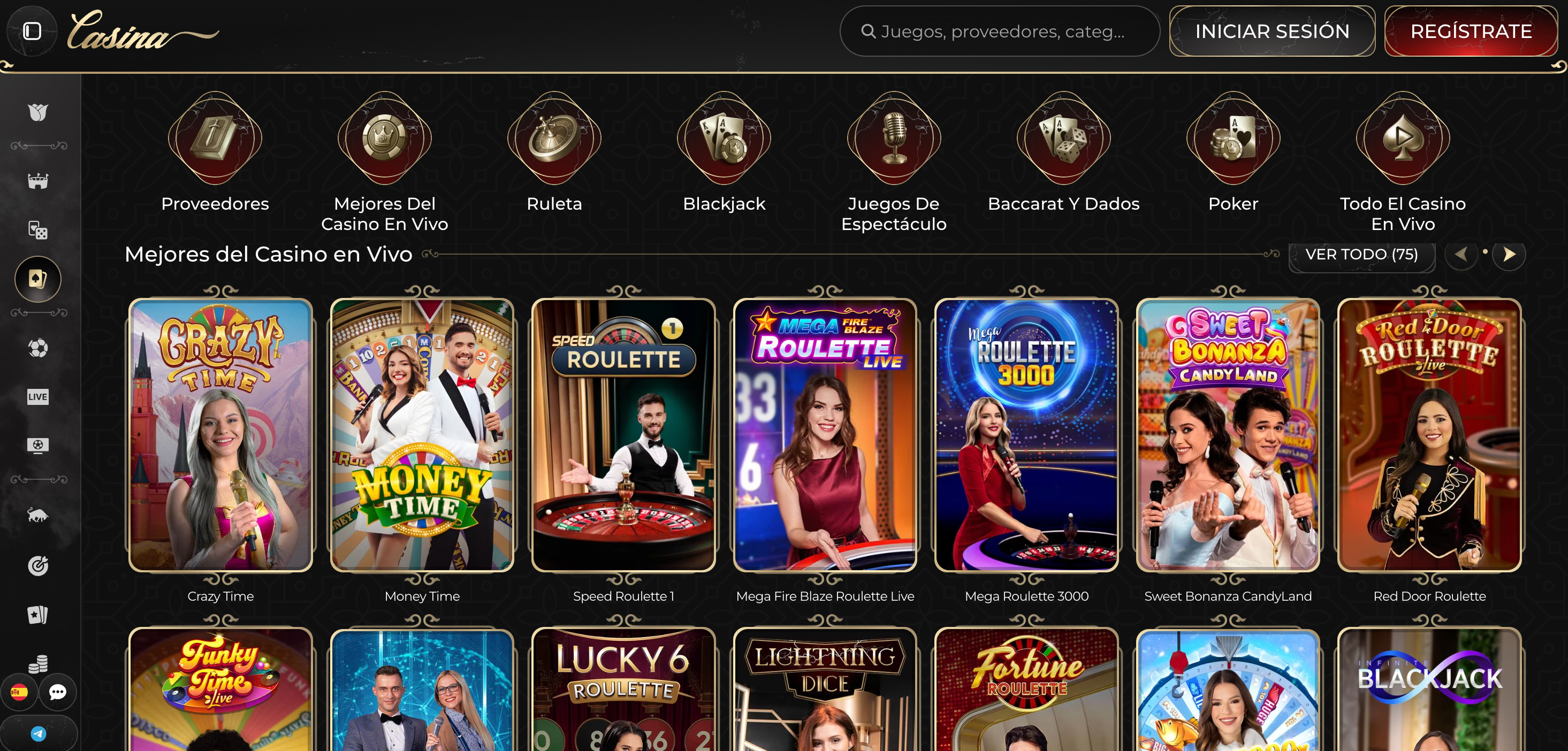 Casina casino en vivo