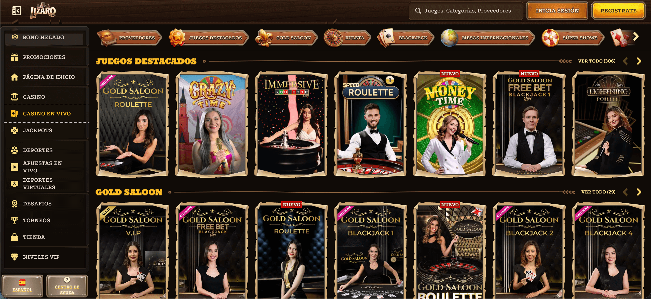 Lizaro casino en vivo Lizaro casino en vivo