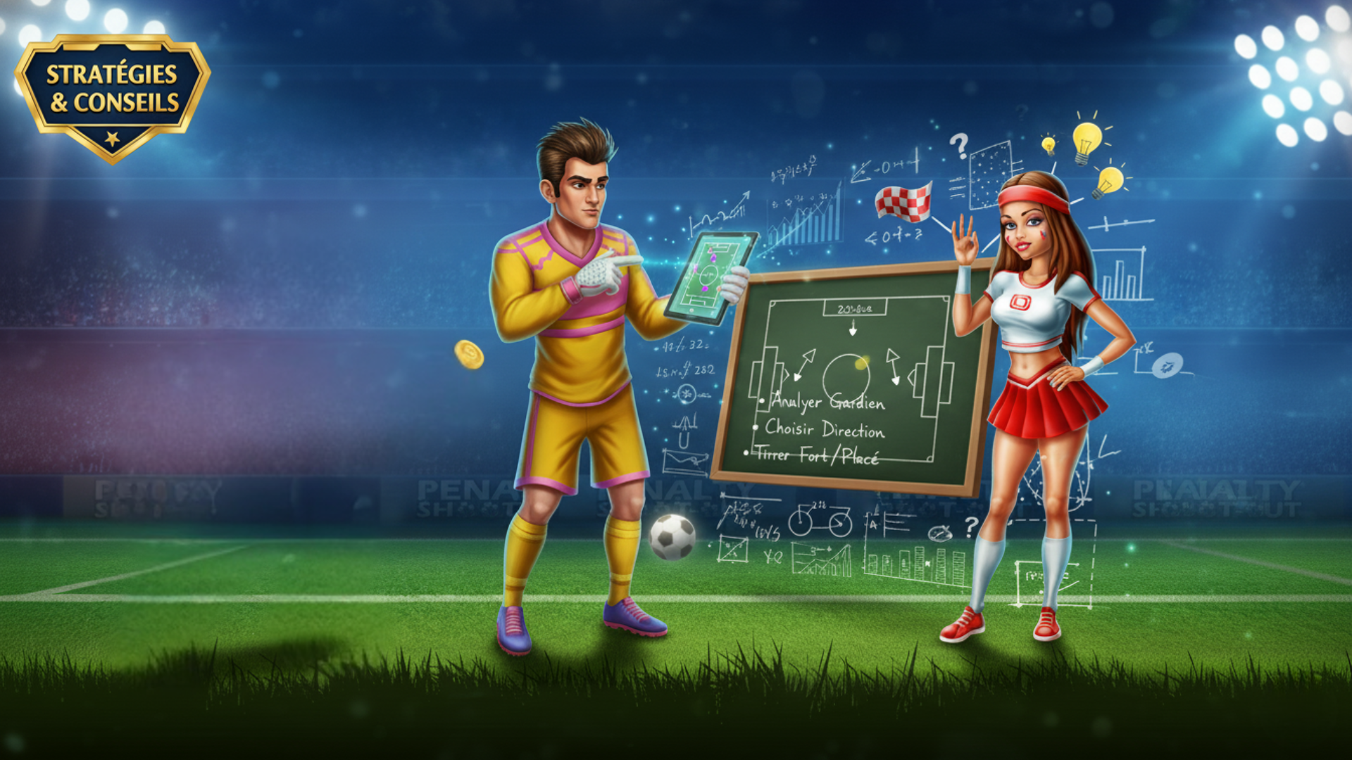 penalty shoot out stratégies et conseils