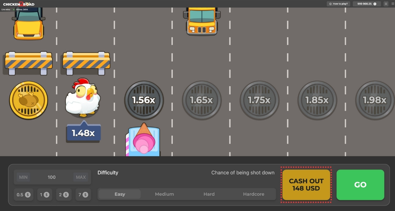 chicken road 2 avis - gain encaissé sur la suite