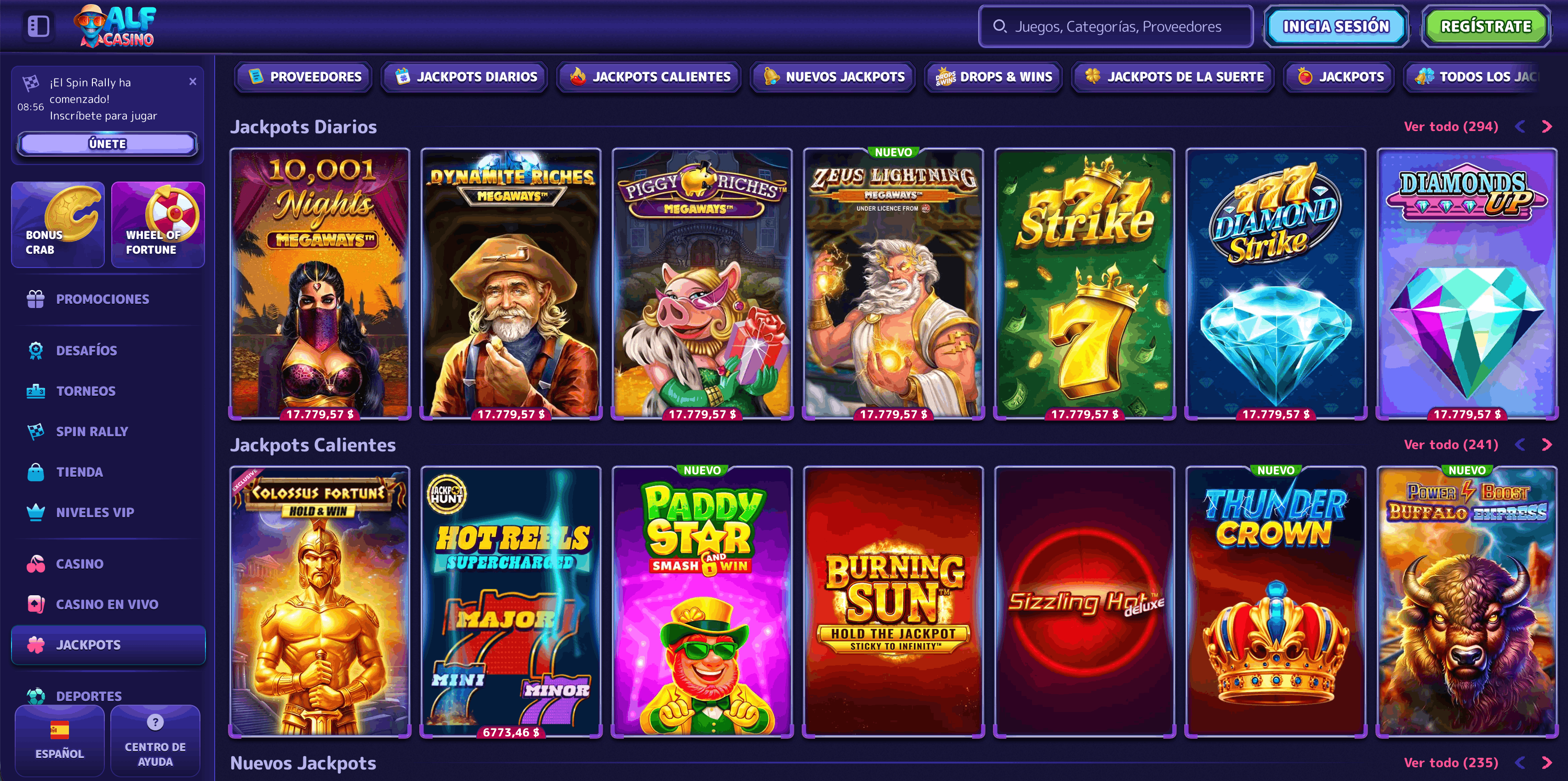 Alf Casino tragaperras
