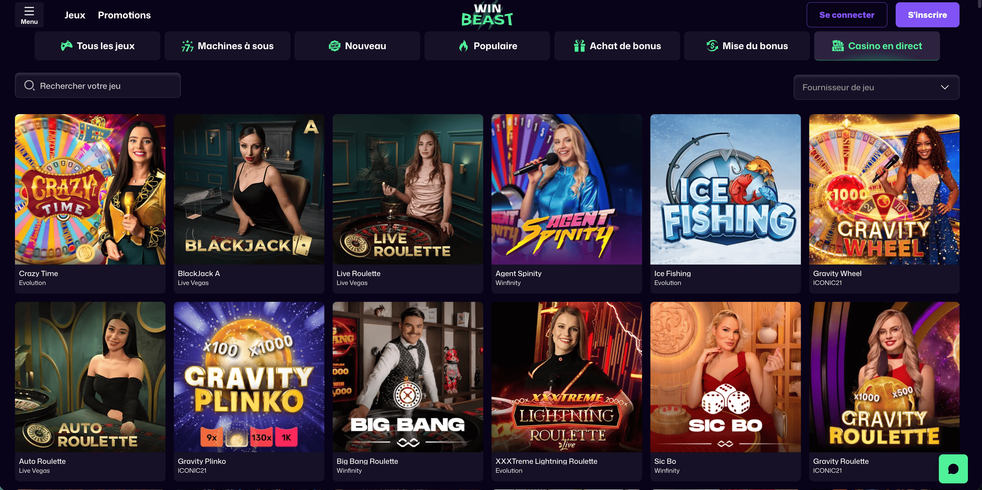 Live Casino Win Beast Live Casino Win Beast