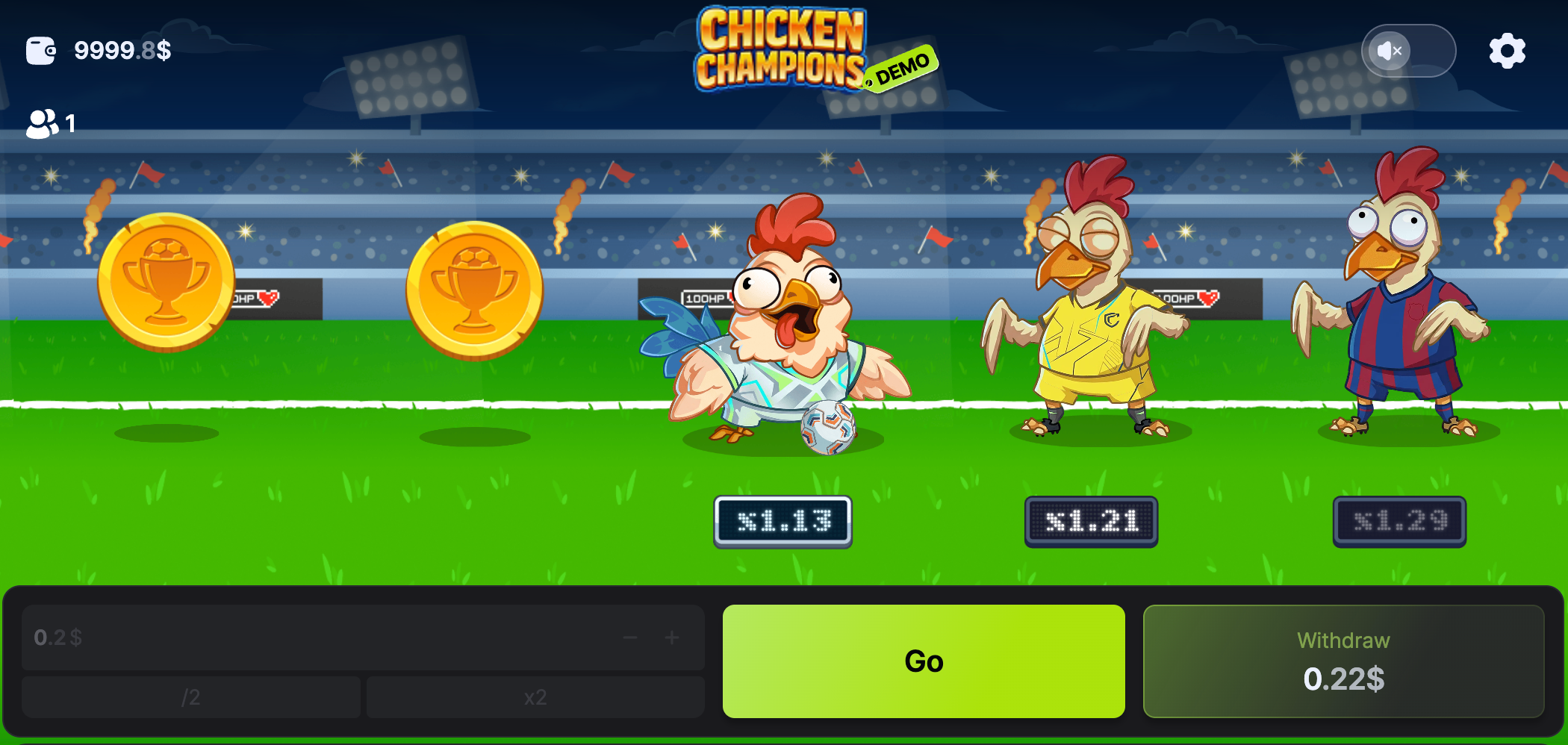 Chicken Champions demo Chicken Champions demo