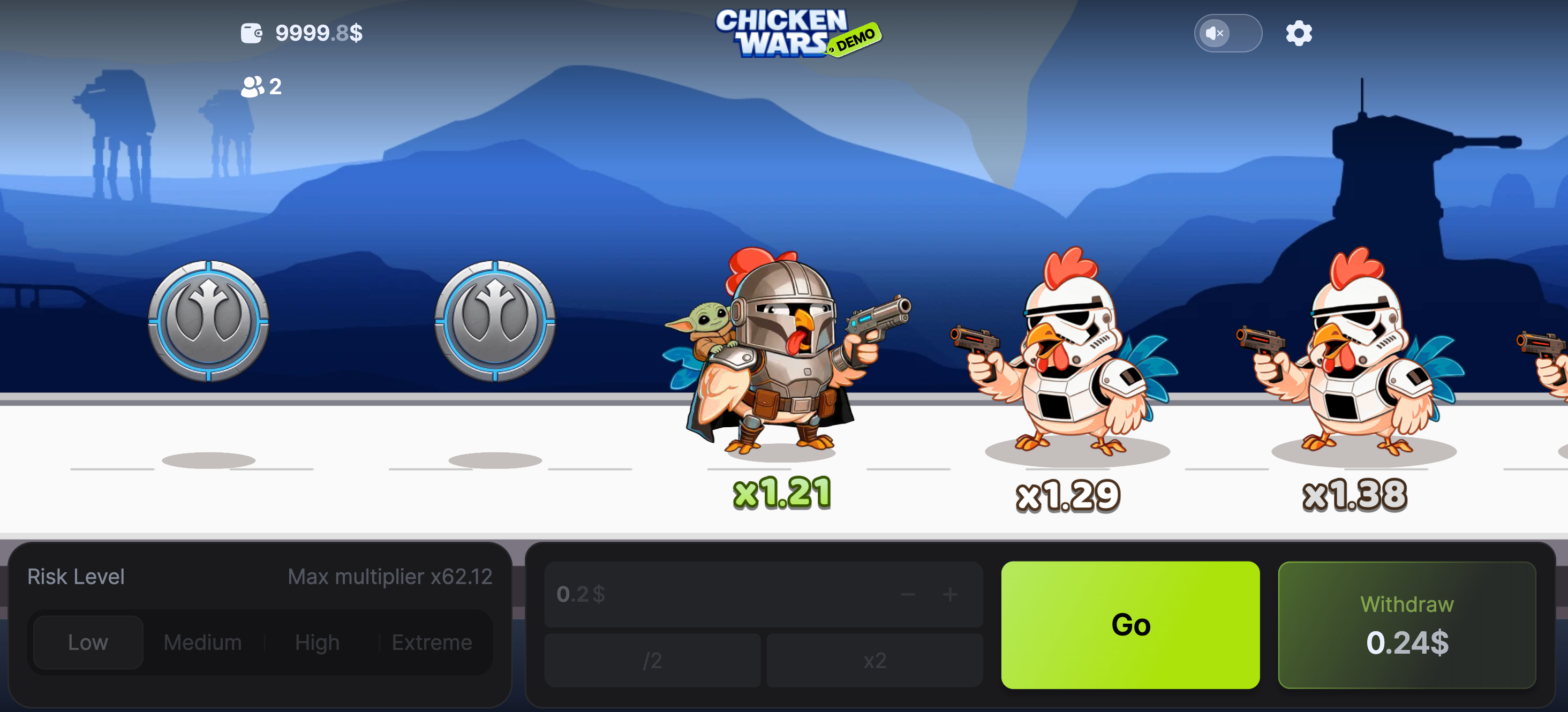 Chicken Wars demo