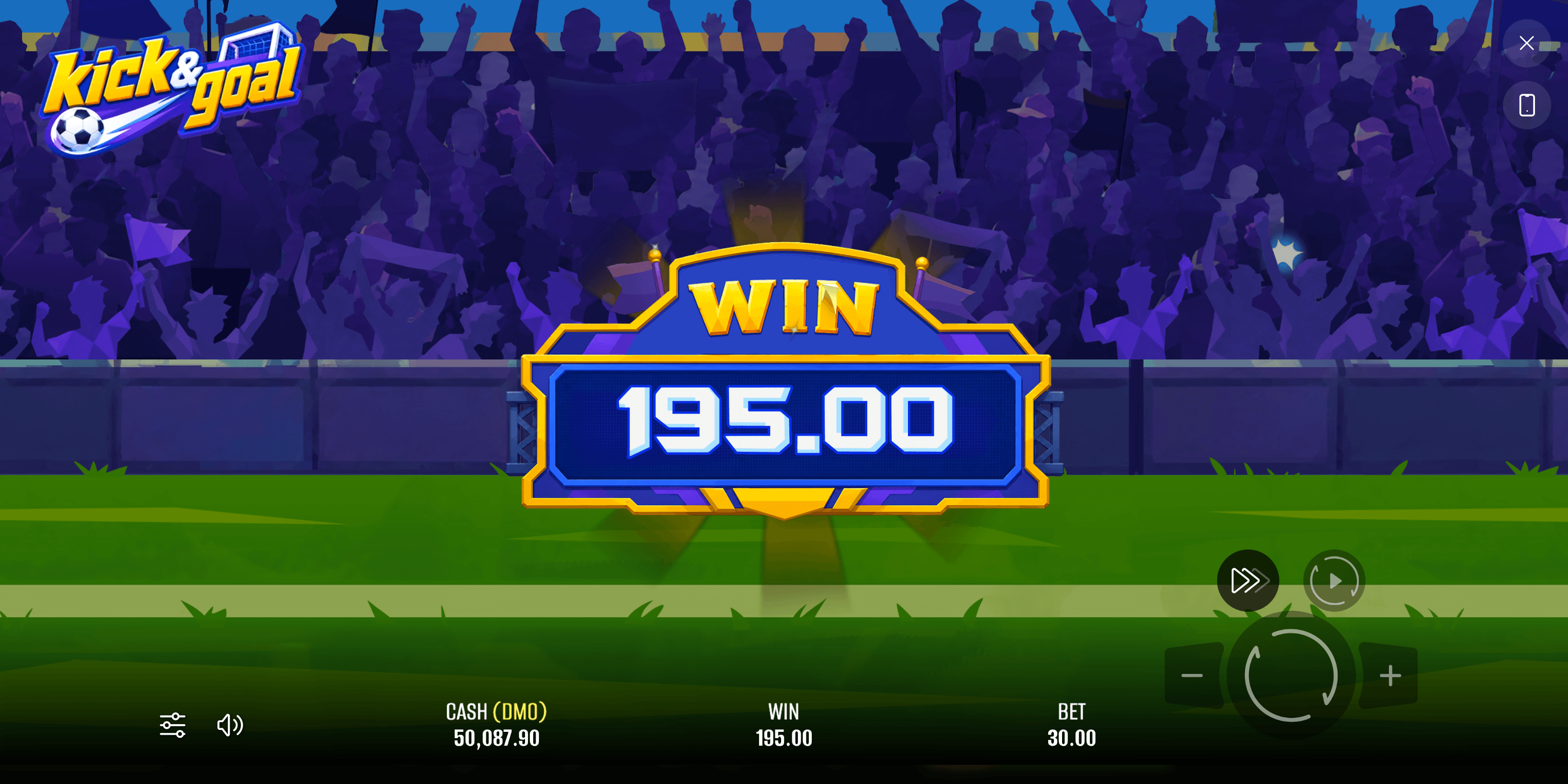 Kick & Goal demo