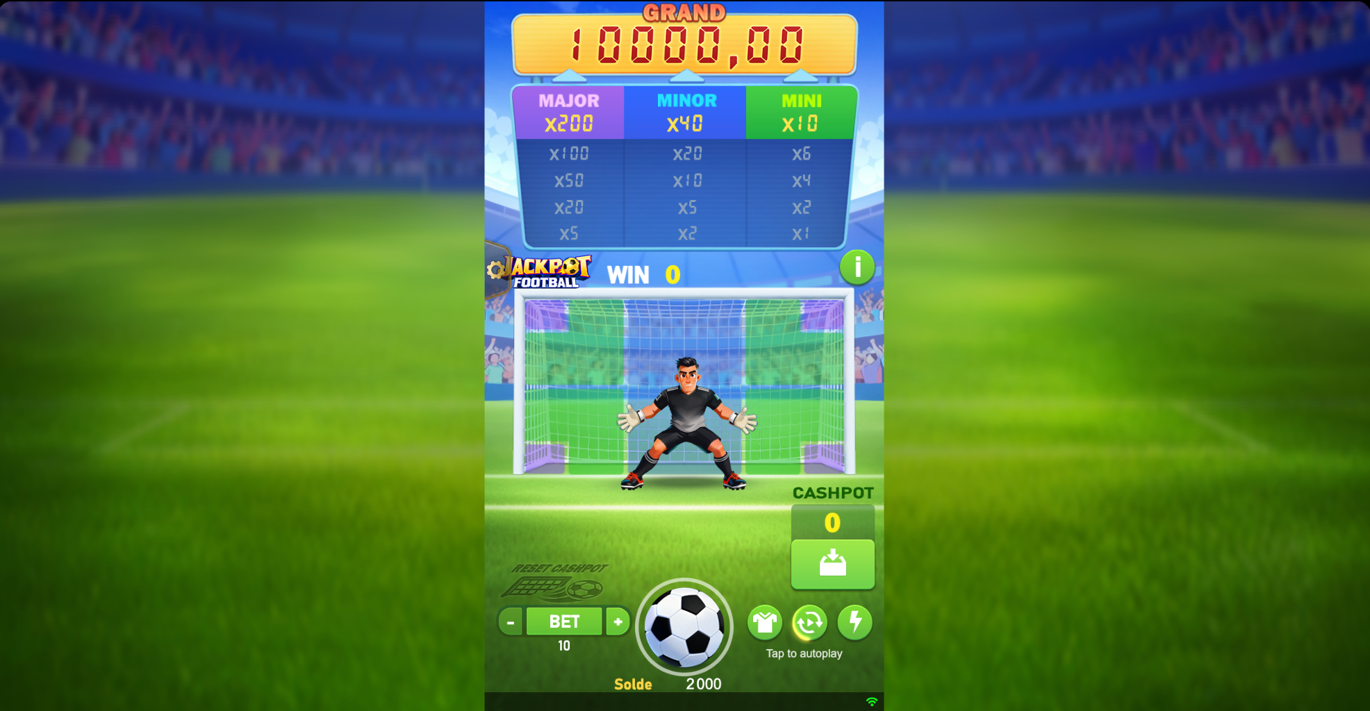 Jackpot Football demo