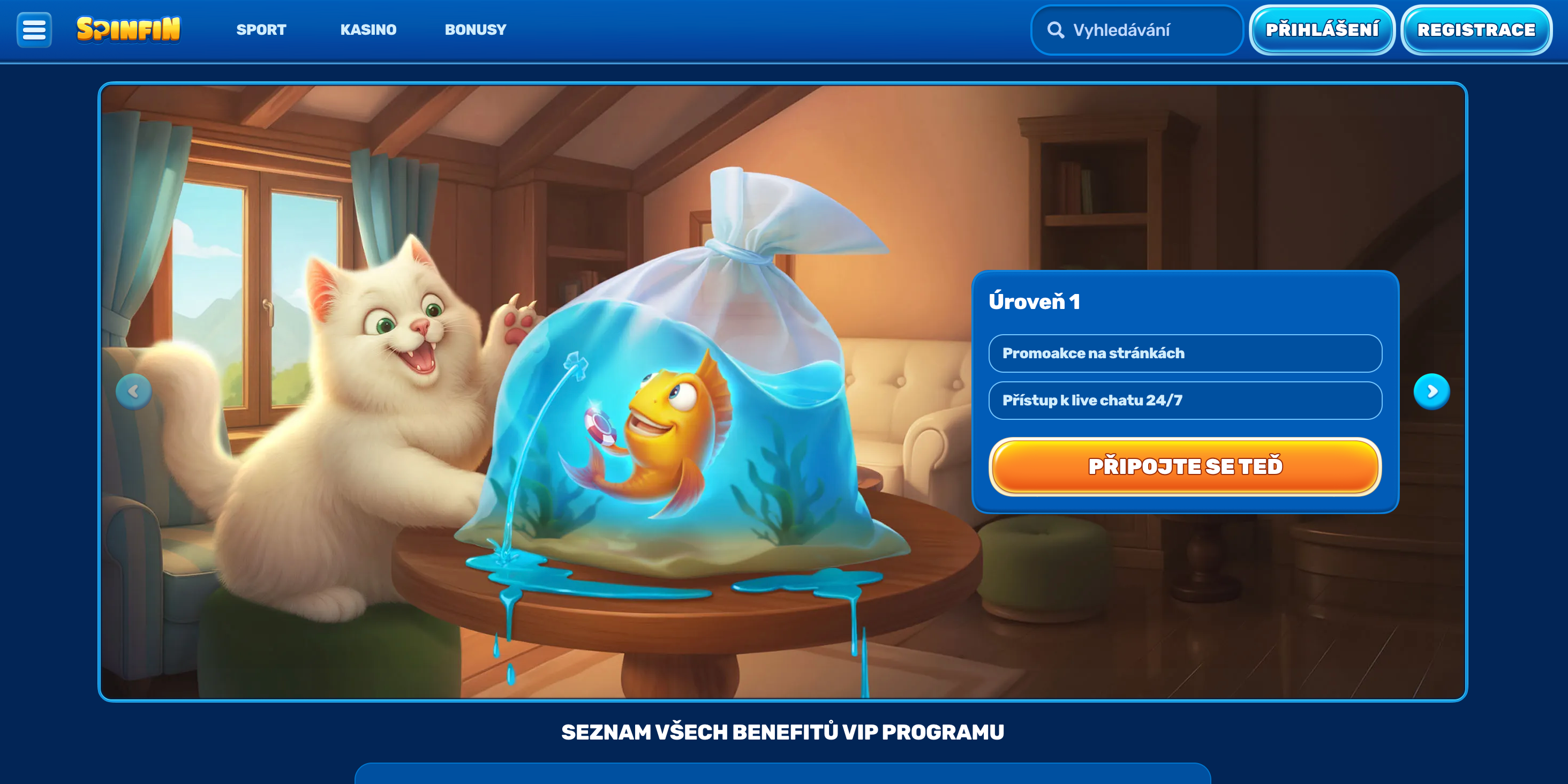 VIP program spinfin VIP program spinfin