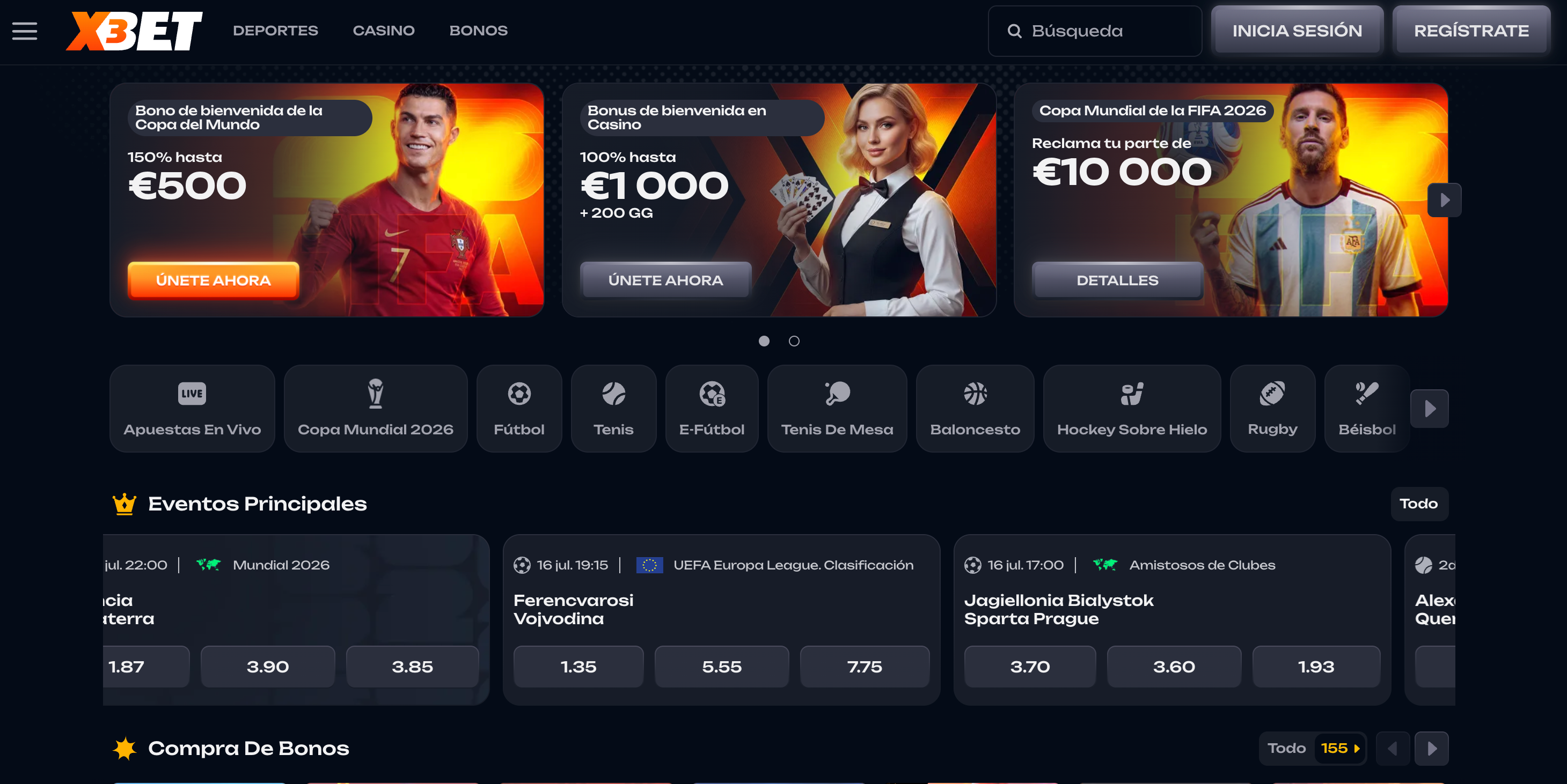 X3bet casino