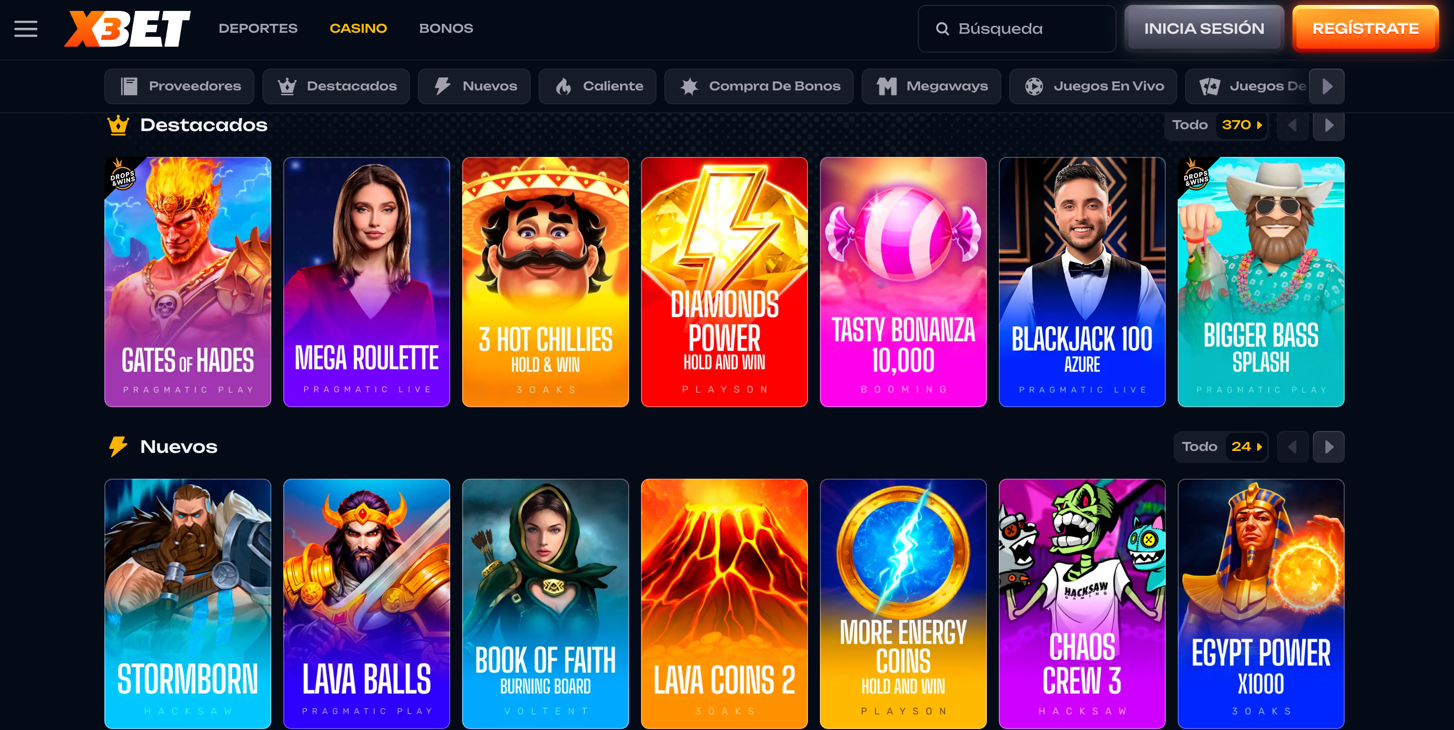 X3bet juegos