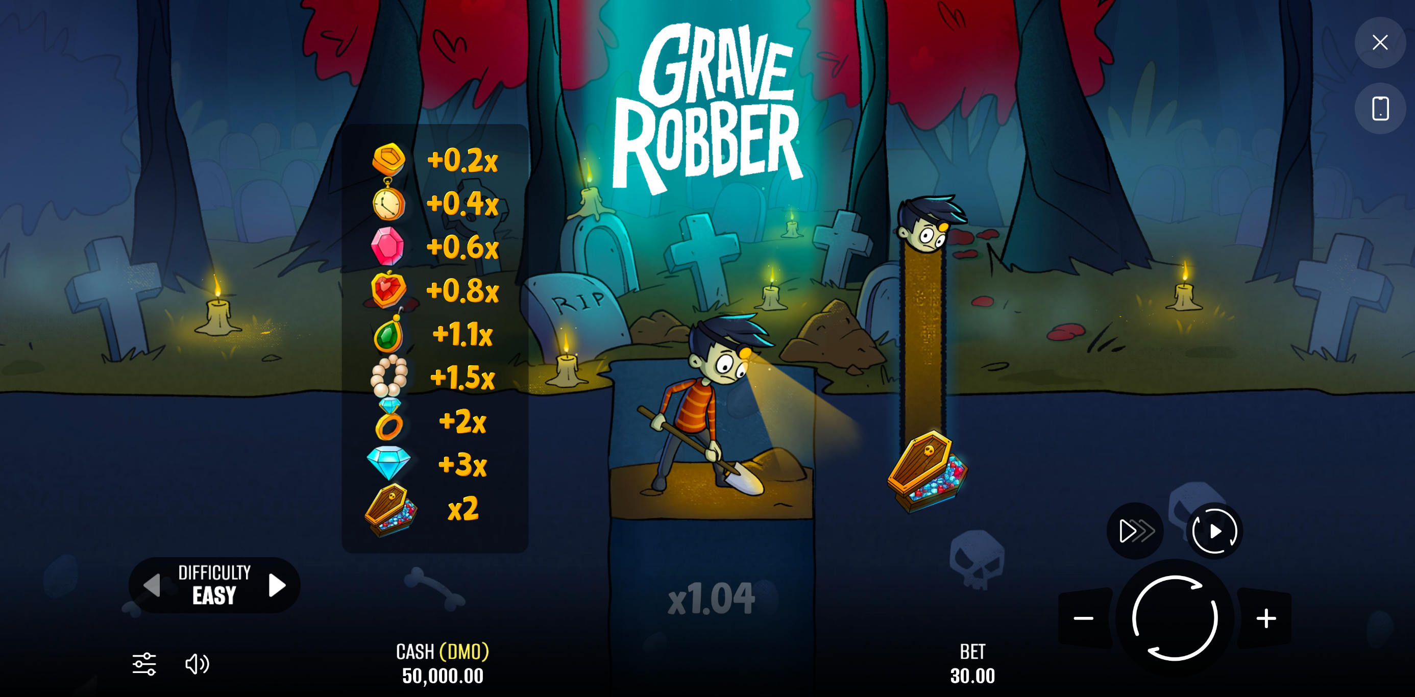 grave robber casino