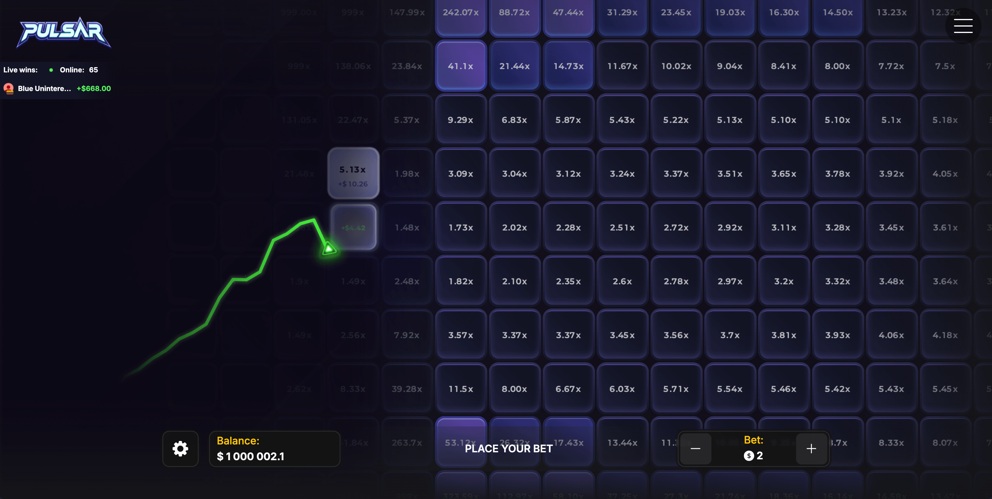 Pulsar casino demo Pulsar casino demo