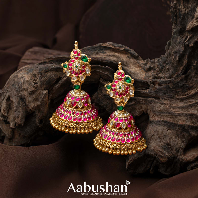 Gold Earrings III 1