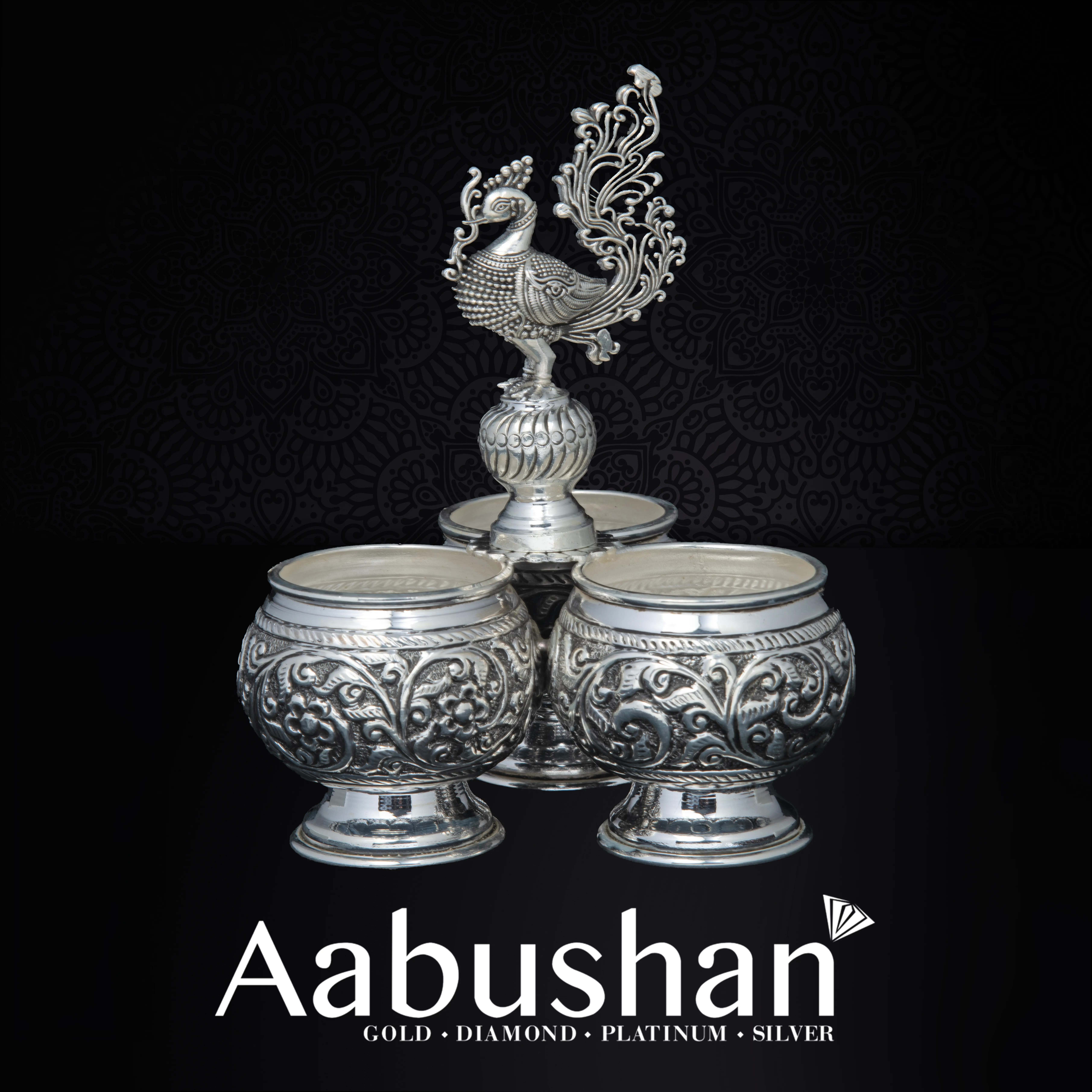 Silver Decorative Piece III 1