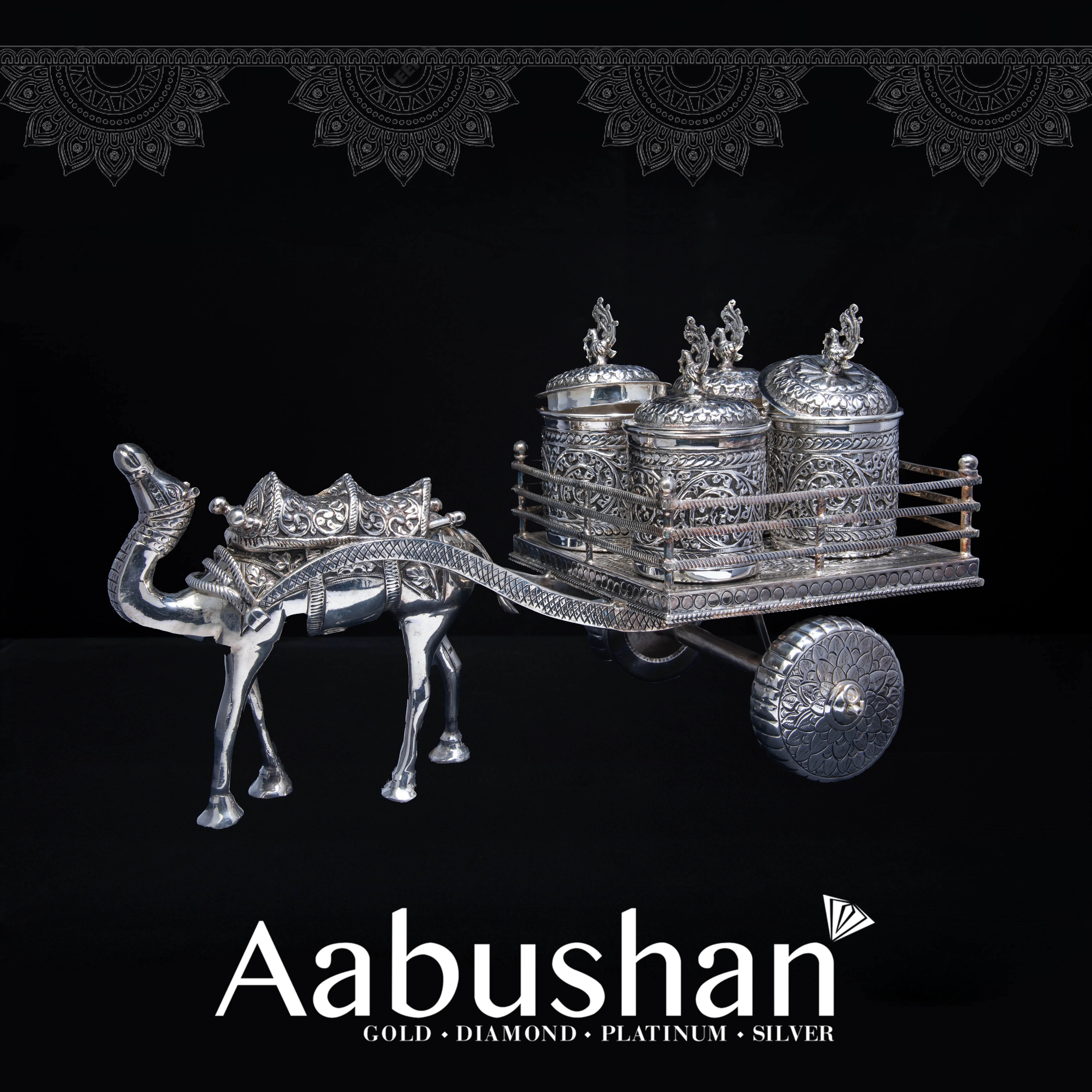 Silver Decorative Piece I 1