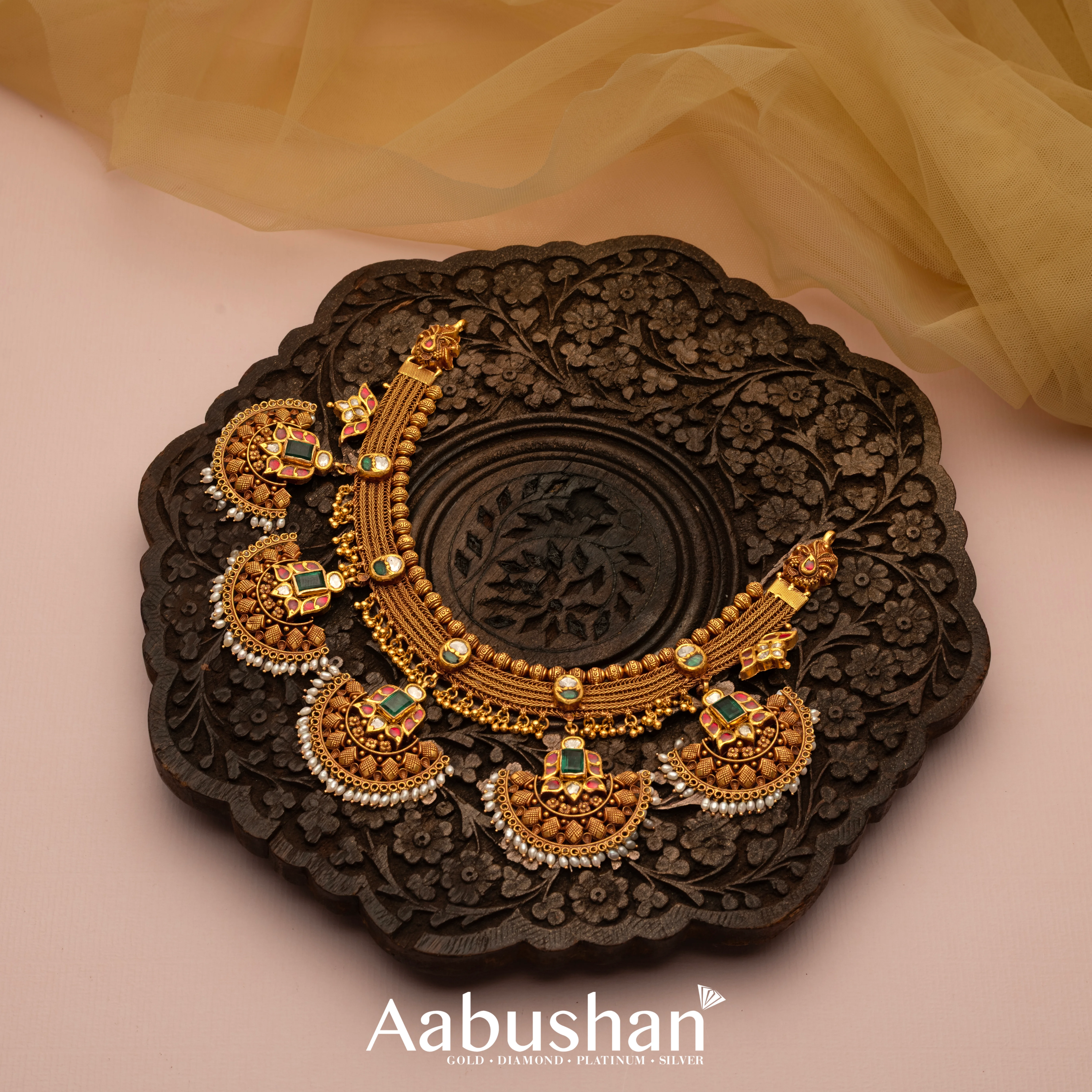 Gold Silhouettes — 3