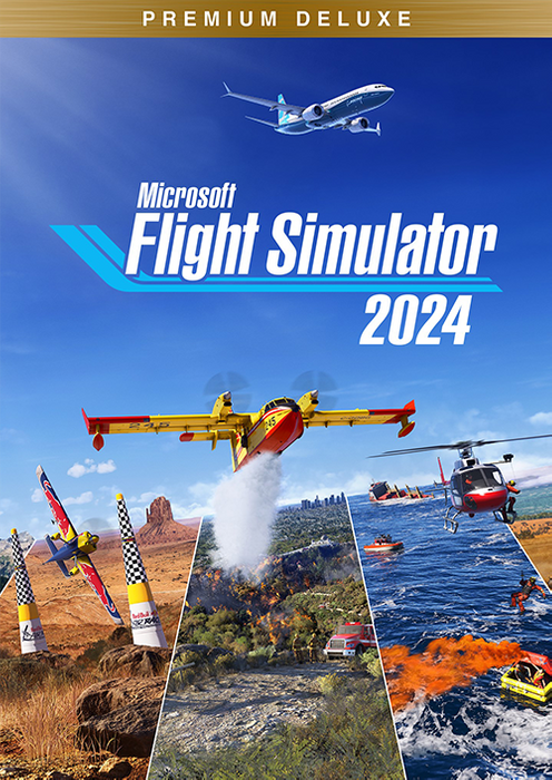 MicrOS : oft Flight Simulator 2024 - Premium Deluxe Edition Xbox Series X|S/PC (WW)