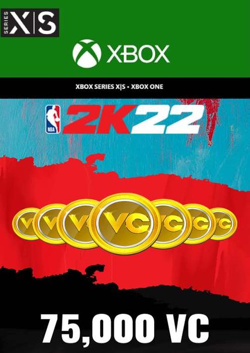 NBA 2K22 75,000 VC Xbox One/ Xbox Series X|S