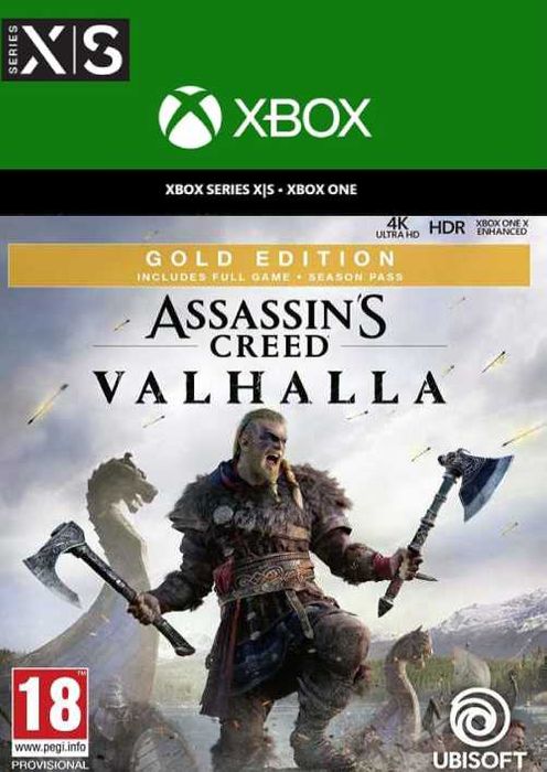 Assassin's Creed Valhalla Gold Edition Xbox One/Xbox Series X|S (WW)
