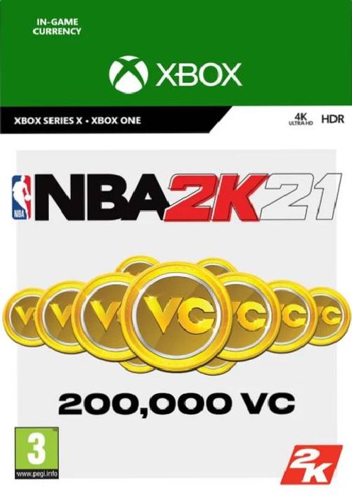 NBA 2K21: 200,000 VC Xbox One