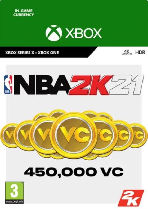 NBA 2K21: 450,000 VC XBOX ONE