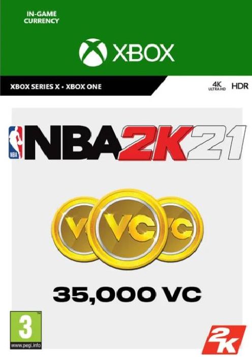 NBA 2K21: 35,000 VC Xbox One