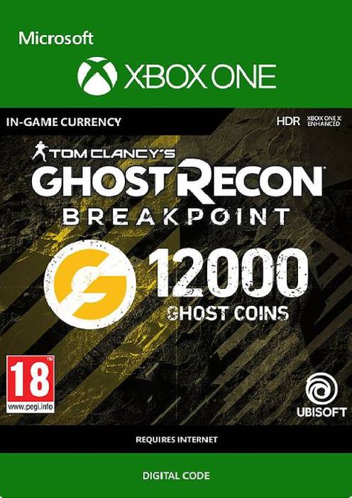 GhOS : t Recon Breakpoint: 12000 GhOS : t Coins Xbox One