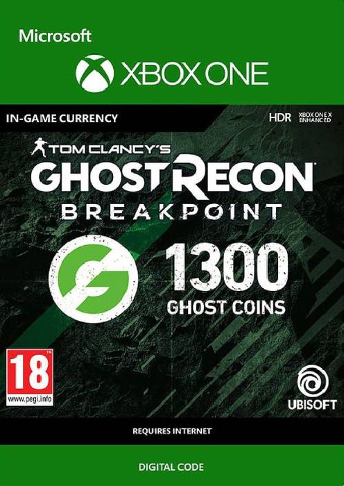 GhOS : t Recon Breakpoint: 1300 GhOS : t Coins Xbox One