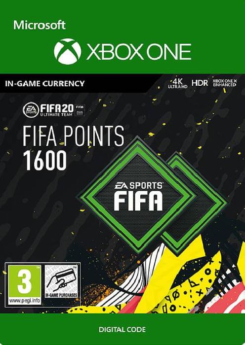 FIFA 20 - 1600 FUT Points Xbox One (WW)