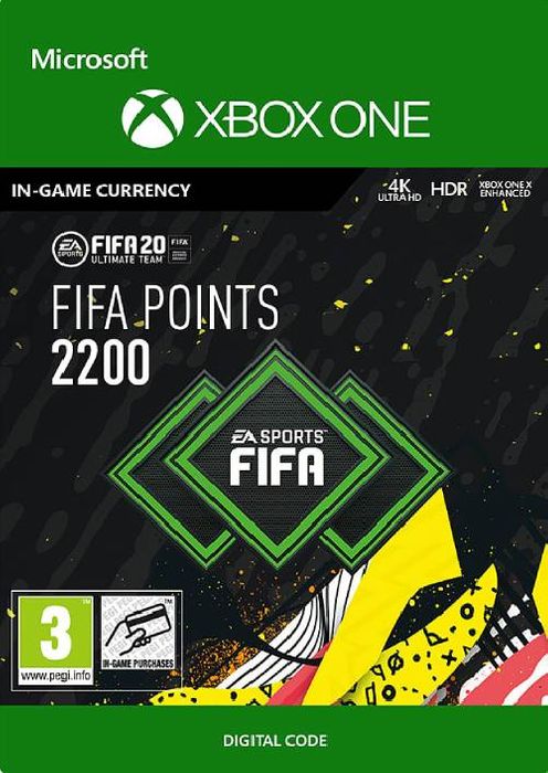 FIFA 20 - 2200 FUT Points Xbox One (WW)