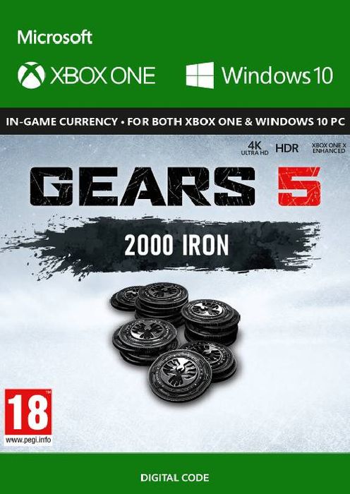 Gears 5: 2000 Iron + 250 Bonus Iron Xbox One